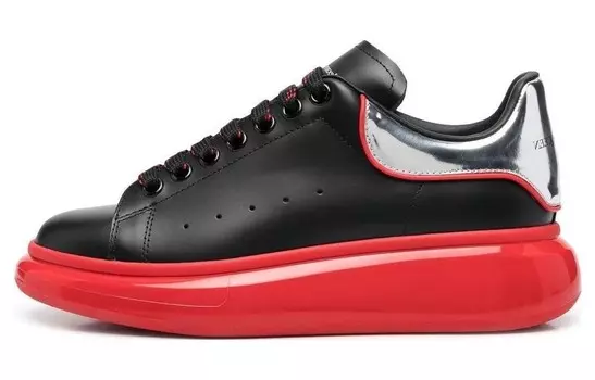 Мужская обувь Lifestyle с низким верхом, черного/красного цвета Alexander Mcqueen