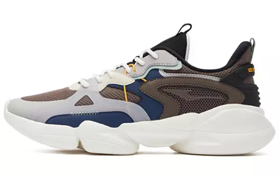 Мужская обувь Lifestyle с низким верхом, кола-коричневого/казарменного зеленого цвета Erke