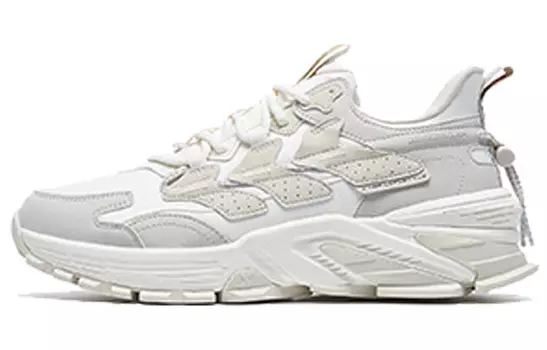 Мужская обувь Lifestyle с низким верхом, парусно-белая / чайно-белая / голубино-серая Xtep