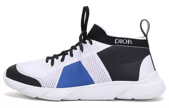 Мужская обувь Lifestyle, средняя высота, белый/синий/черный Dior