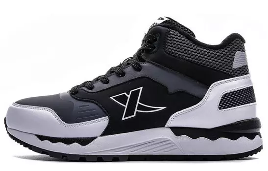 Мужская обувь Lifestyle, средняя высота, черный/белый/серый Xtep