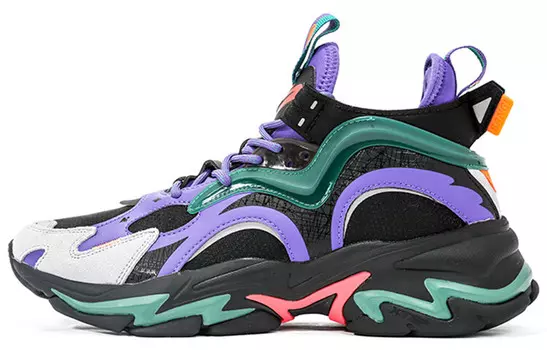 Мужская обувь Lifestyle, средняя высота, черный/серый/фиолетовый Xtep