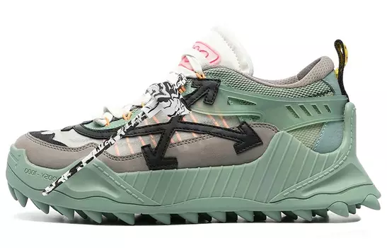 Кроссовки мужские Off-White Odsy Lifestyle, зеленый / черный