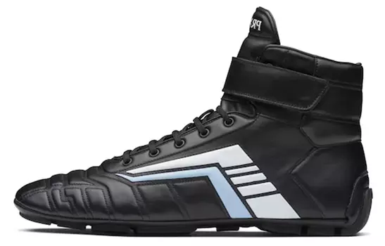 Кроссовки мужские Prada Rev Cuero, черный