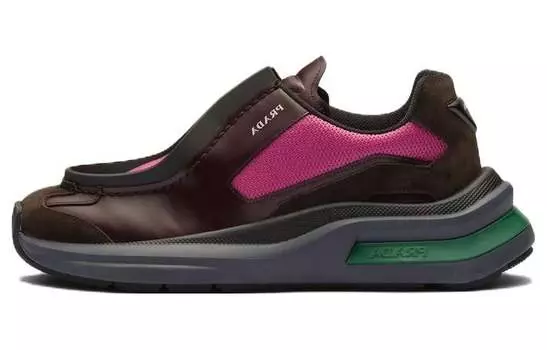 Кроссовки мужские Prada Lifestyle, коричневый / розовый