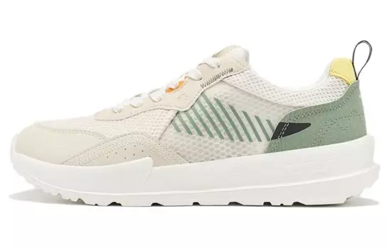 Мужская обувь Shuoying Lifestyle с низким верхом, белого/зеленого цвета Xtep