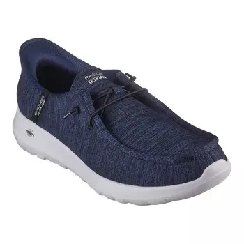 Мужская обувь Skechers Hands Free Slip-ins GO WALK Max Free Hands, темно-синий