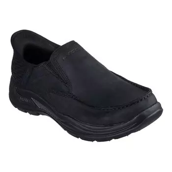 Мужская обувь Skechers Hands Free Slip-ins Relaxed Fit Arch Fit Motley Milo, черный