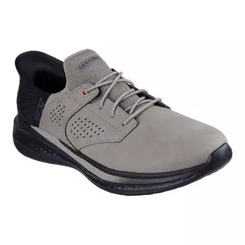 Мужская обувь Skechers Hands Free Slip-ins Relaxed Fit Slade Macklin, цвет Cement