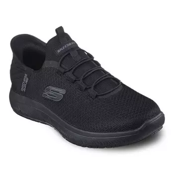Мужская обувь Skechers Hands Free Slip-ins Work Summits Colsin, черный