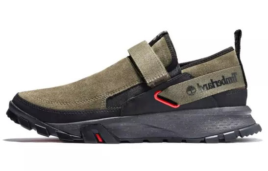 Кроссовки Timberland Mills Falls Slip-On Leather Shoes 'Olive Green Suede'
