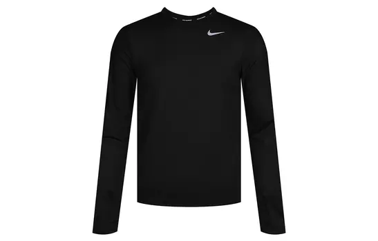Мужской лонгслив для фитнеса Nike, черный