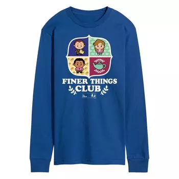 Мужская одежда для офиса Finer Things с длинным рукавом Licensed Character, синий