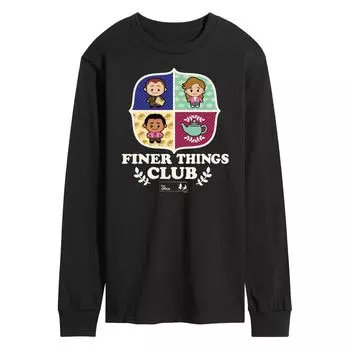 Мужская одежда для офиса Finer Things с длинным рукавом Licensed Character, черный