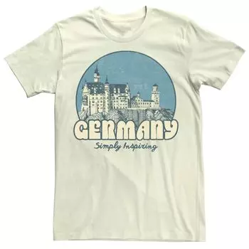 Мужская одежда для путешествий Германия Футболка Simply Inspiring Licensed Character