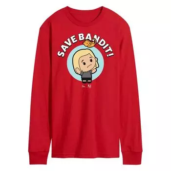 Мужская одежда The Office Save Bandit с длинным рукавом, Красная Licensed Character, красный