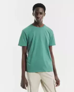 Мужская однотонная футболка Sfera, зеленый