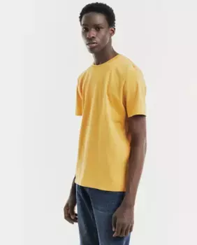Мужская однотонная футболка Sfera, желтый