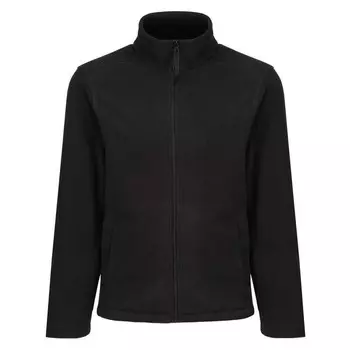 Мужская однотонная куртка из микрофлиса на молнии, черная REGATTA, цвет negro