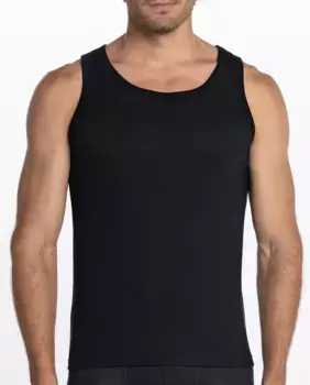 Мужская однотонная майка Punto Blanco, чёрный