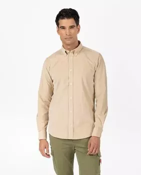 Мужская однотонная рубашка elPulpo