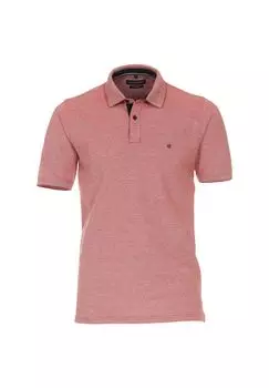 Мужская однотонная рубашка-поло CASAMODA, цвет Dunkelorange