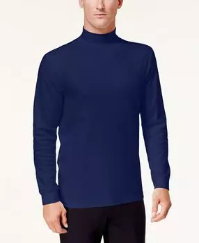 Мужская однотонная рубашка с воротником-стойкой Club Room