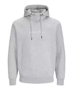 Мужская однотонная толстовка с длинными рукавами Jack & Jones, светло-серый