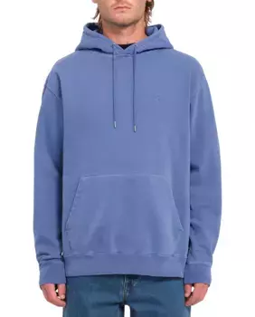 Мужская однотонная толстовка с капюшоном Volcom, фиолетовый