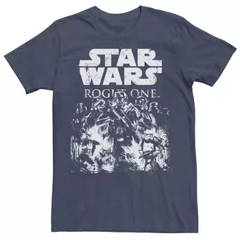 Мужская огненная футболка «Изгой-один: история Войска Смерти» Star Wars