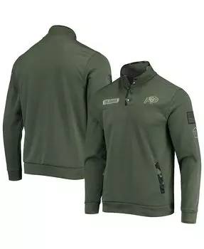 Мужская оливковая куртка colorado buffaloes oht в стиле милитари с цифровым камуфляжным принтом quarter-snap Colosseum