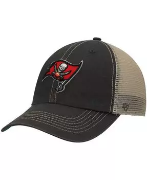 Мужская оловянная кепка '47 Natural Tampa Bay Buccaneers Trawler Trucker Clean Up Snapback '47 Brand