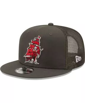 Мужская оловянная кепка Tampa Bay Buccaneers Classic Trucker 9FIFTY Snapback New Era