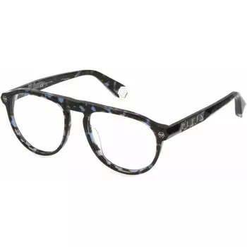 Мужская оправа для очков Philipp Plein VPP016M-540L93-21G, синяя, 54 мм