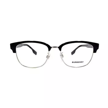 Оправа Burberry для мужских очков, черный / серебряный