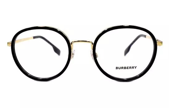 Оправа для мужских очков Burberry, золотой / черный