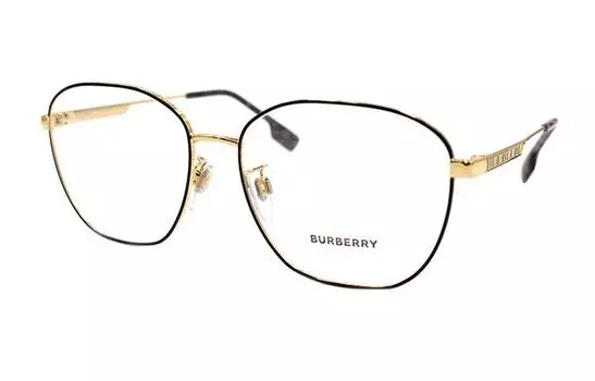 Оправа для мужских очков Burberry, черный / золотой