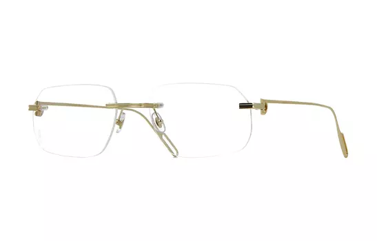 Мужская оптическая оправа CARTIER, Gold