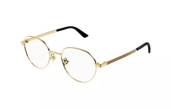 Оправа мужская Gucci с диоптриями, черный / красный / золотой
