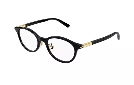 Оправа мужская Gucci Round Frame, золотой / черный