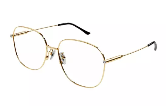 Оправа мужская Gucci Aviator Frame, золотой / черный