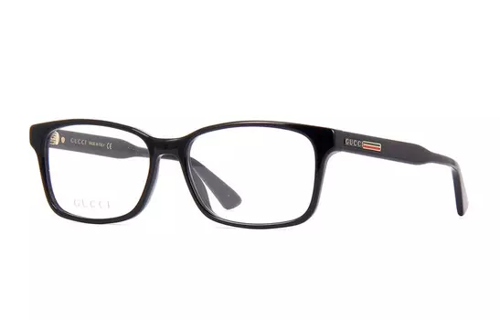 Оправа мужская Gucci с логотипом, черный