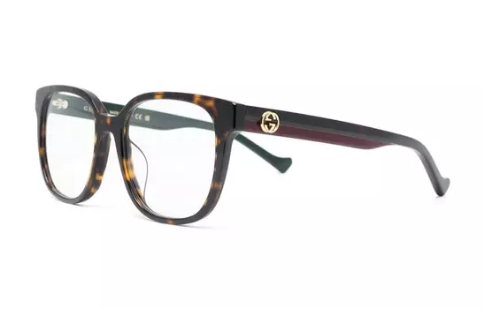 Оправа мужская Gucci, зеленый / коричневый
