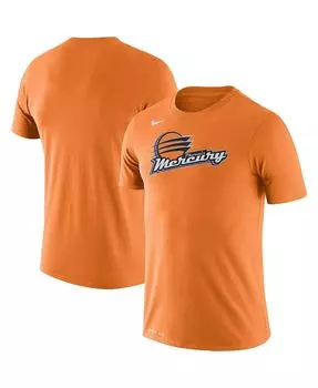 Мужская оранжевая футболка phoenix mercury logo performance Nike