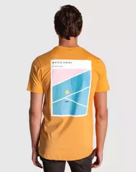 Мужская оранжевая футболка с короткими рукавами Skydiver, оранжевый