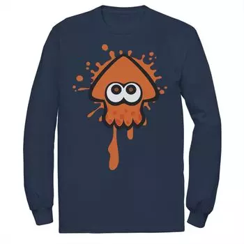 Мужская оранжевая футболка с логотипом Nintendo Splatoon Inkling Squid Licensed Character