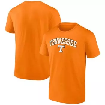 Мужская оранжевая футболка с логотипом Tennessee Volunteers Campus Fanatics