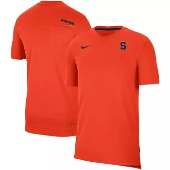 Мужская оранжевая футболка Syracuse Orange 2022 Coaches UV Performance Nike