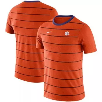 Мужская оранжевая футболка Tri-Blend в стиле Clemson Tigers Inspired Nike