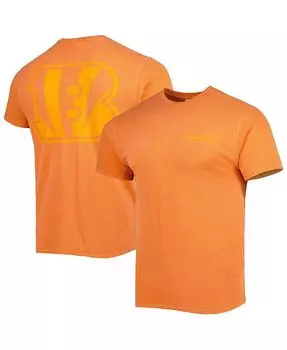 Мужская оранжевая футболка в тон с яркими акцентами Cincinnati Bengals Fast Track '47 Brand, оранжевый